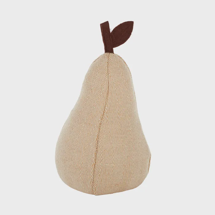 Pear Door Stop - Ivory - Product Image