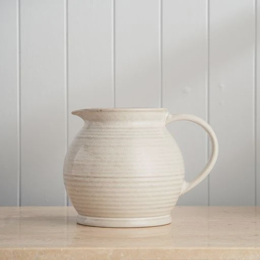 Heirloom Round Jug - Snow - Product Image