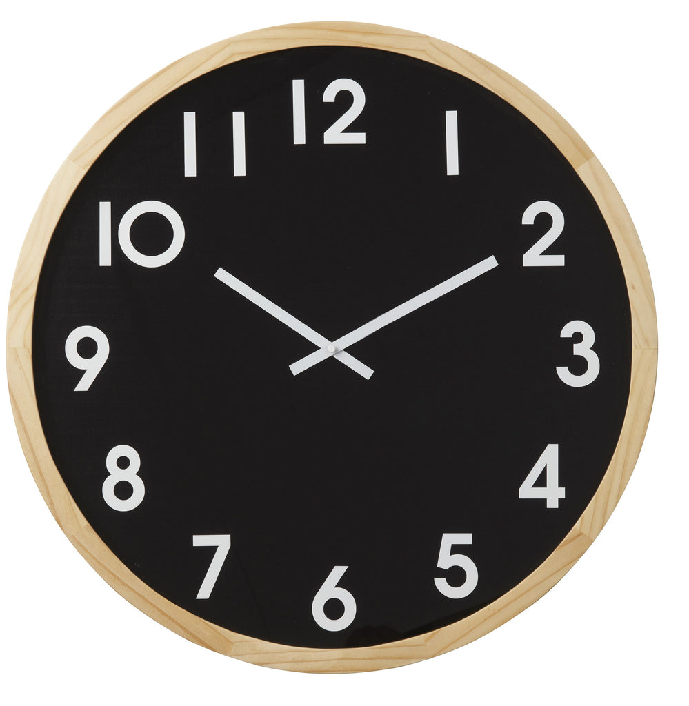 Leonard Wall Clock Black - Product Image