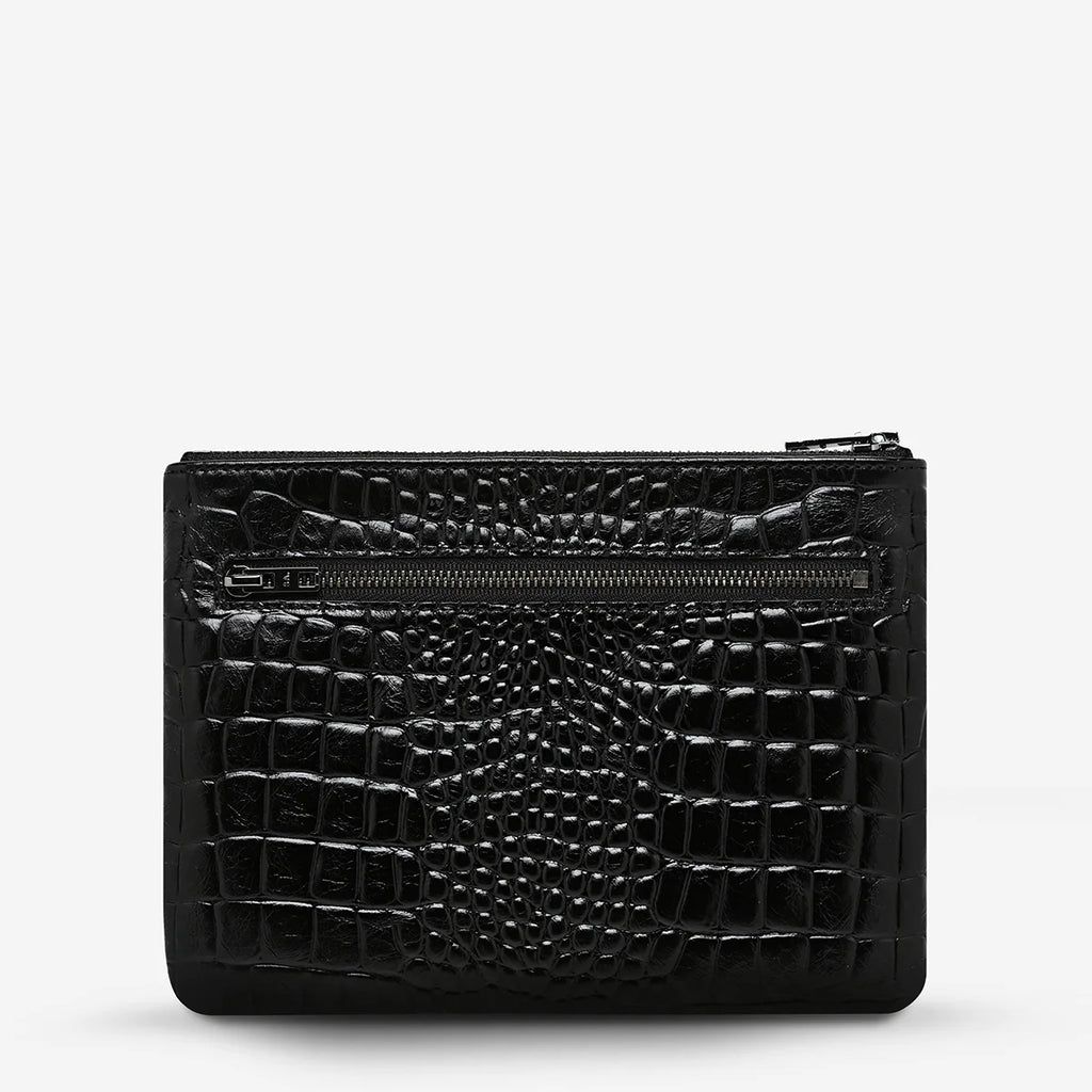 New Day - Black Croc Embossed - Product Image